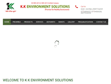 Tablet Screenshot of kkesindia.com
